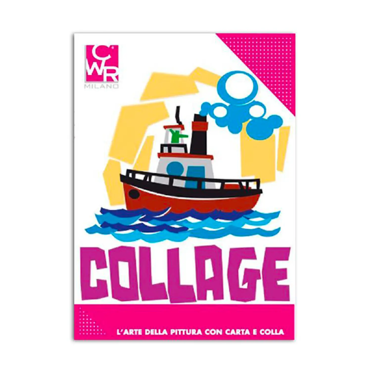 Carta Collage Colorata – Blocco 12 Fogli – 50 x 70 cm – Verde - Carta e cartoncino