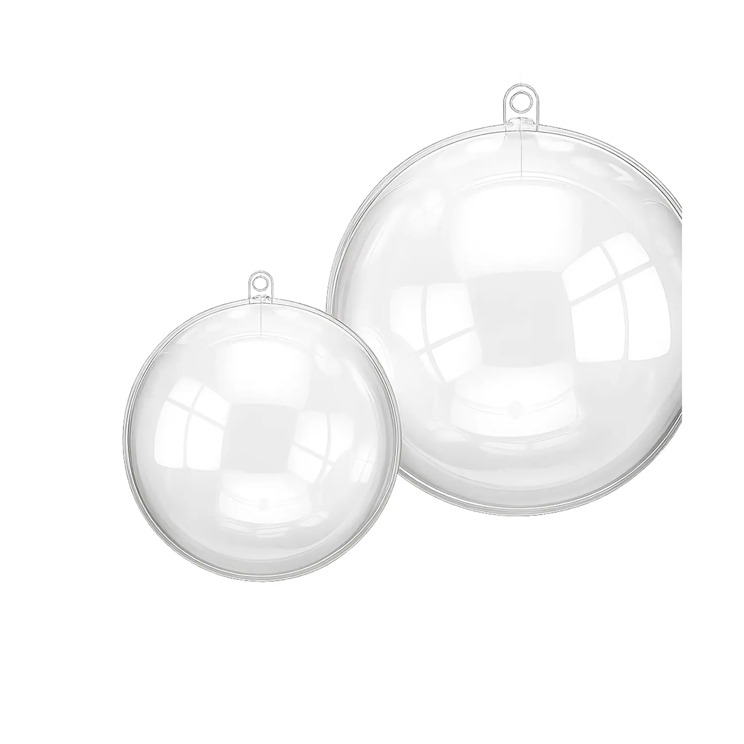 Sfera Appendibile Kristal 3D – Ø 100 mm - Cellulosa Plastica Polistirolo
