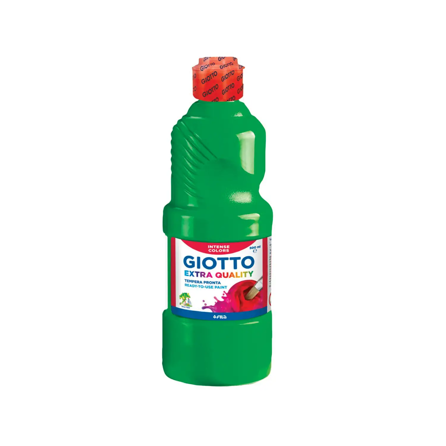 Tempera Pronta Extra Quality Giotto – Flacone da 1000 ml • Verde - Tempere