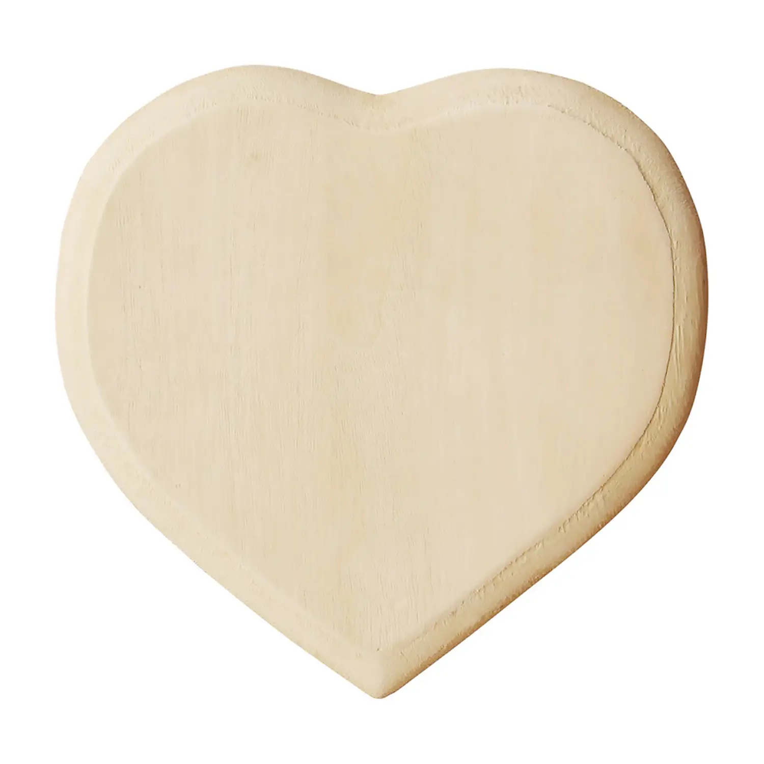 Cuore in Legno da Decorare – 13,5 cm - Soggetti in legno
