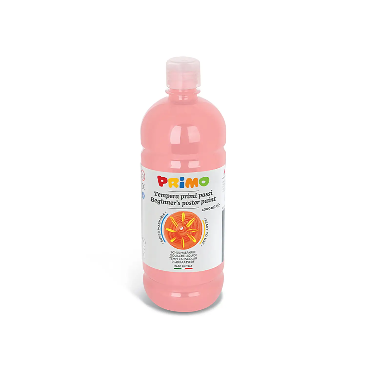 Tempera Pronta Primi Passi Primo1000 ml. Rosa - Tempere
