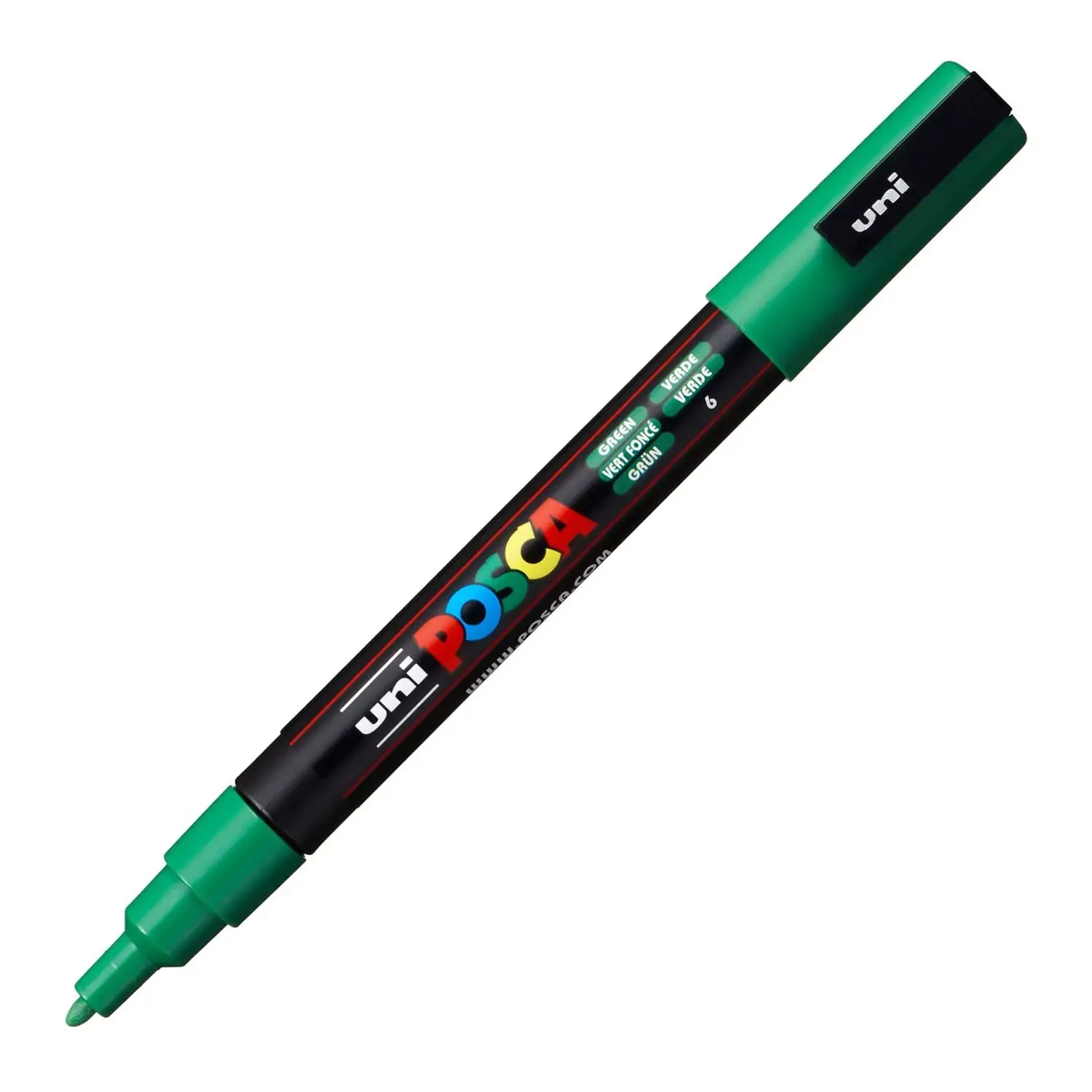 Pennarello Uni Posca - Punta Fine 0,9-1,3 mm – Verde - Pennarelli