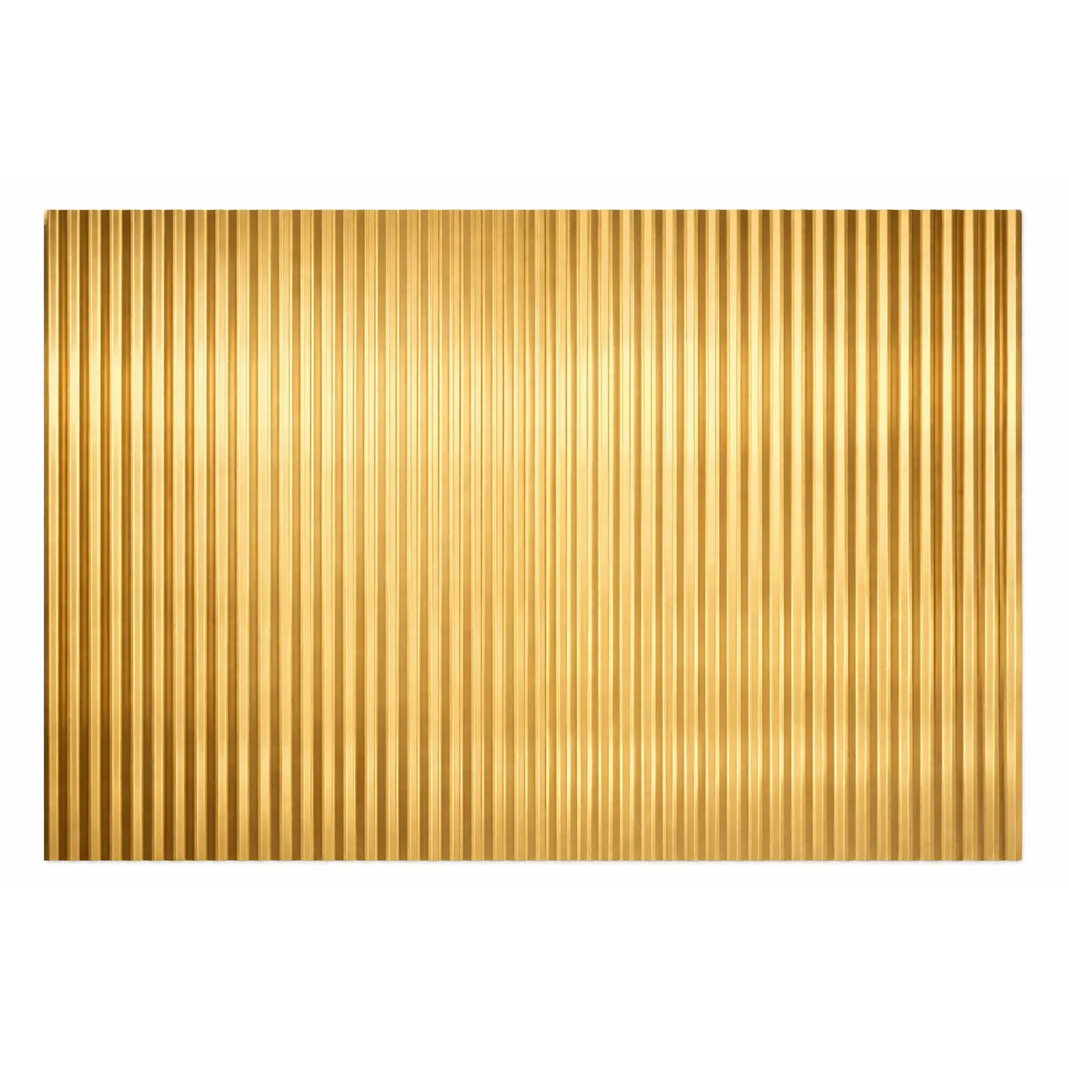 Cartoncino Ondulato Metallizzato Oro Lucido 260 Gr –Cm 50x70 - Carta e cartoncino