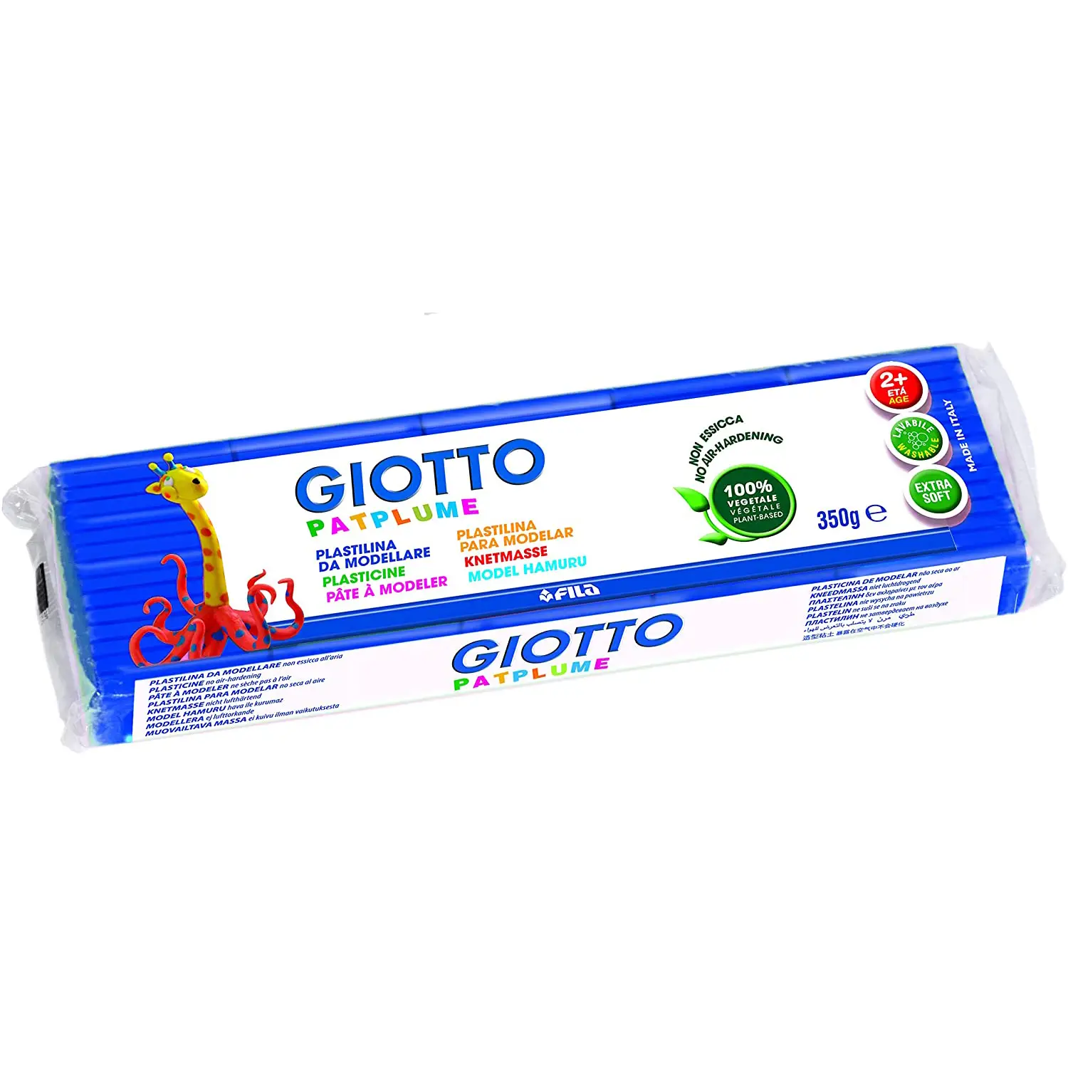 Plastilina Patplume Giotto – 350g Blu - Paste per modellare