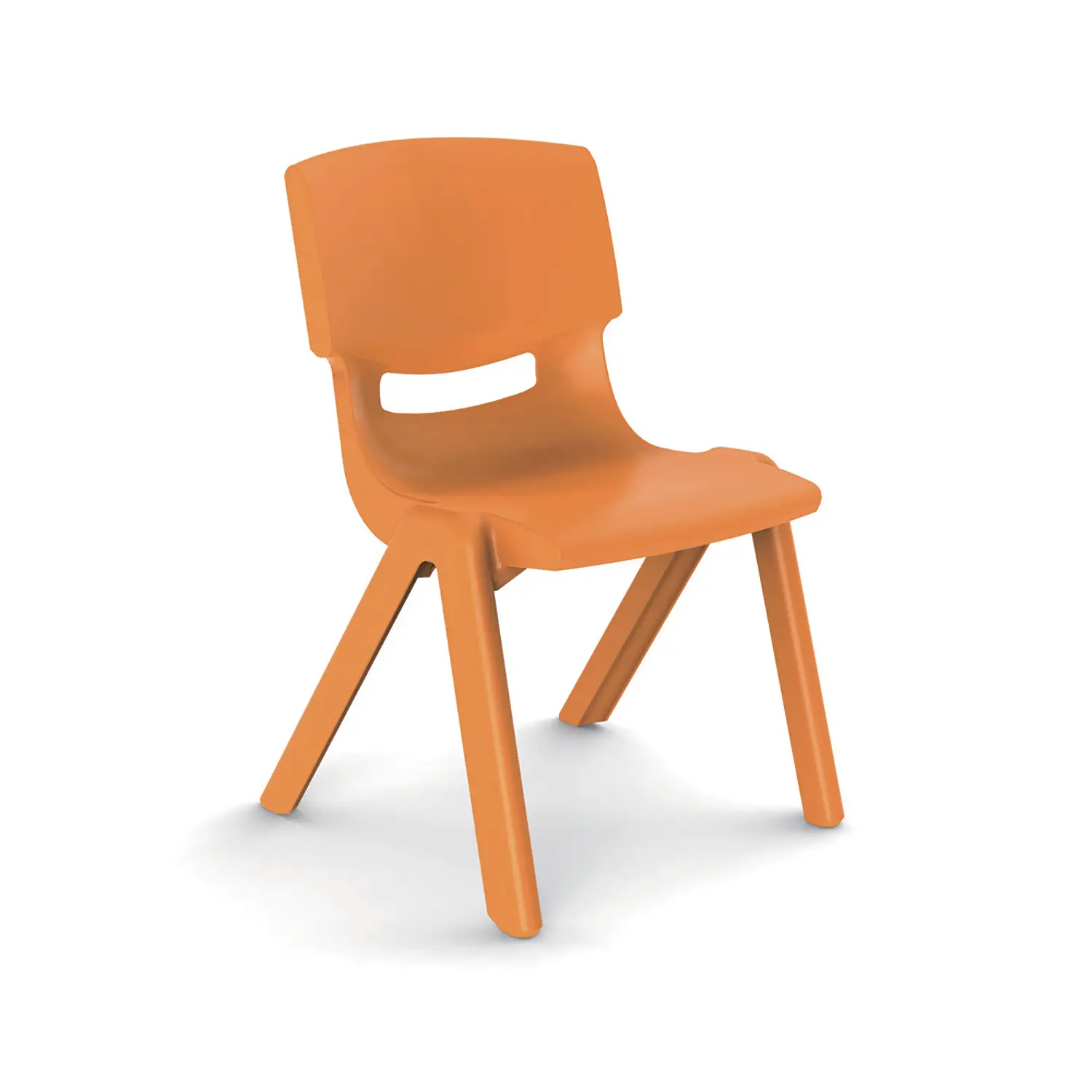 Sedia per Bambini Ergo Child per Scuola dell’Infanzia - Misura 2 - Arancio - Sedie in plastica