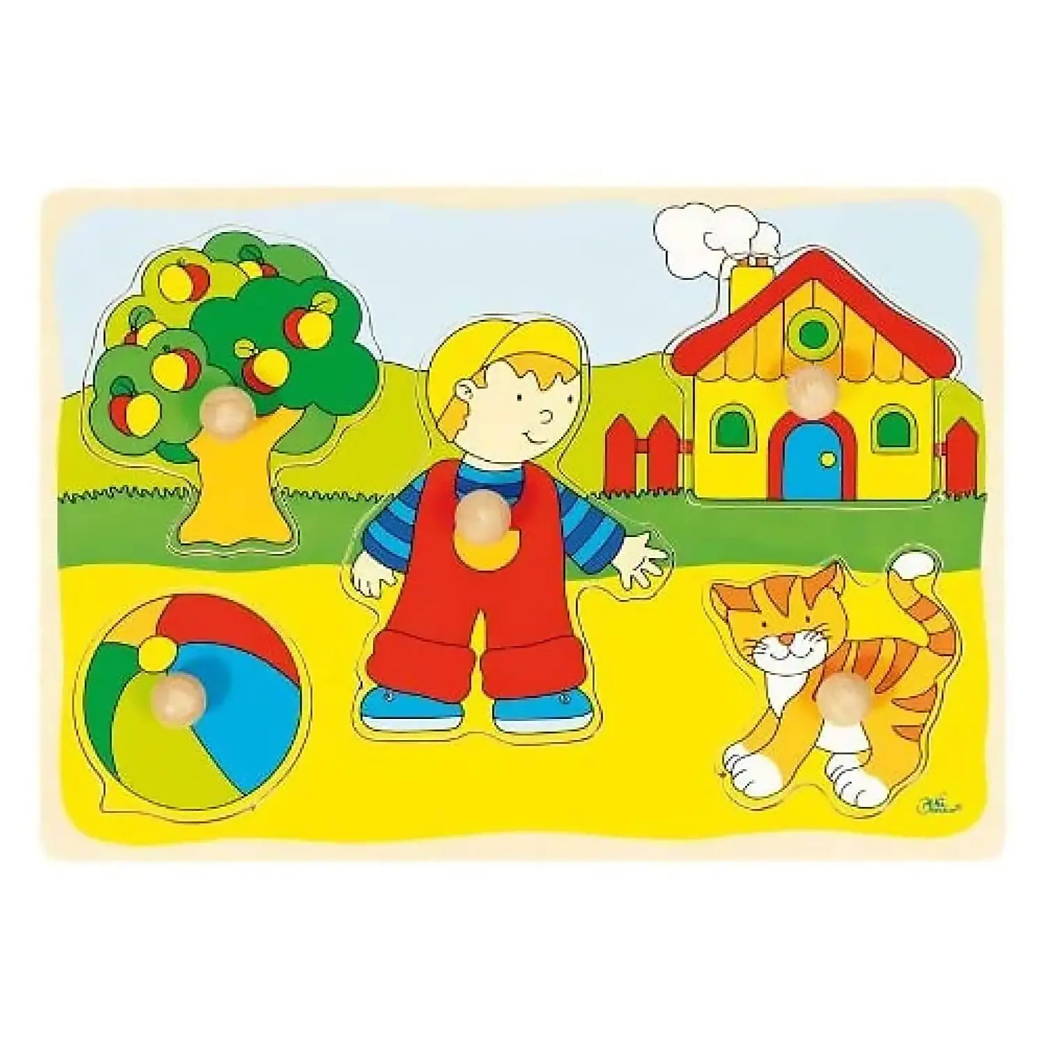 Primi Incastri Campagna - Incastri e puzzle in legno
