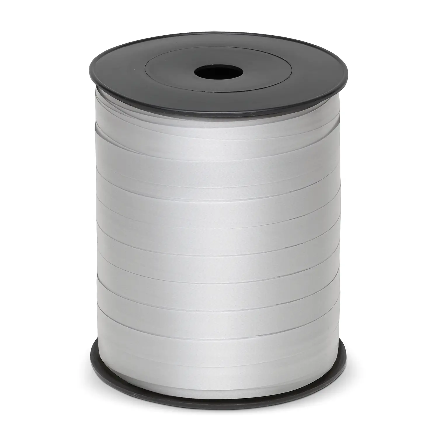 Nastro Regalo Argento Arricciabile 10 mm x 250 Yard – Nastro Decorativo in Polipropilene - Applicazioni e decori