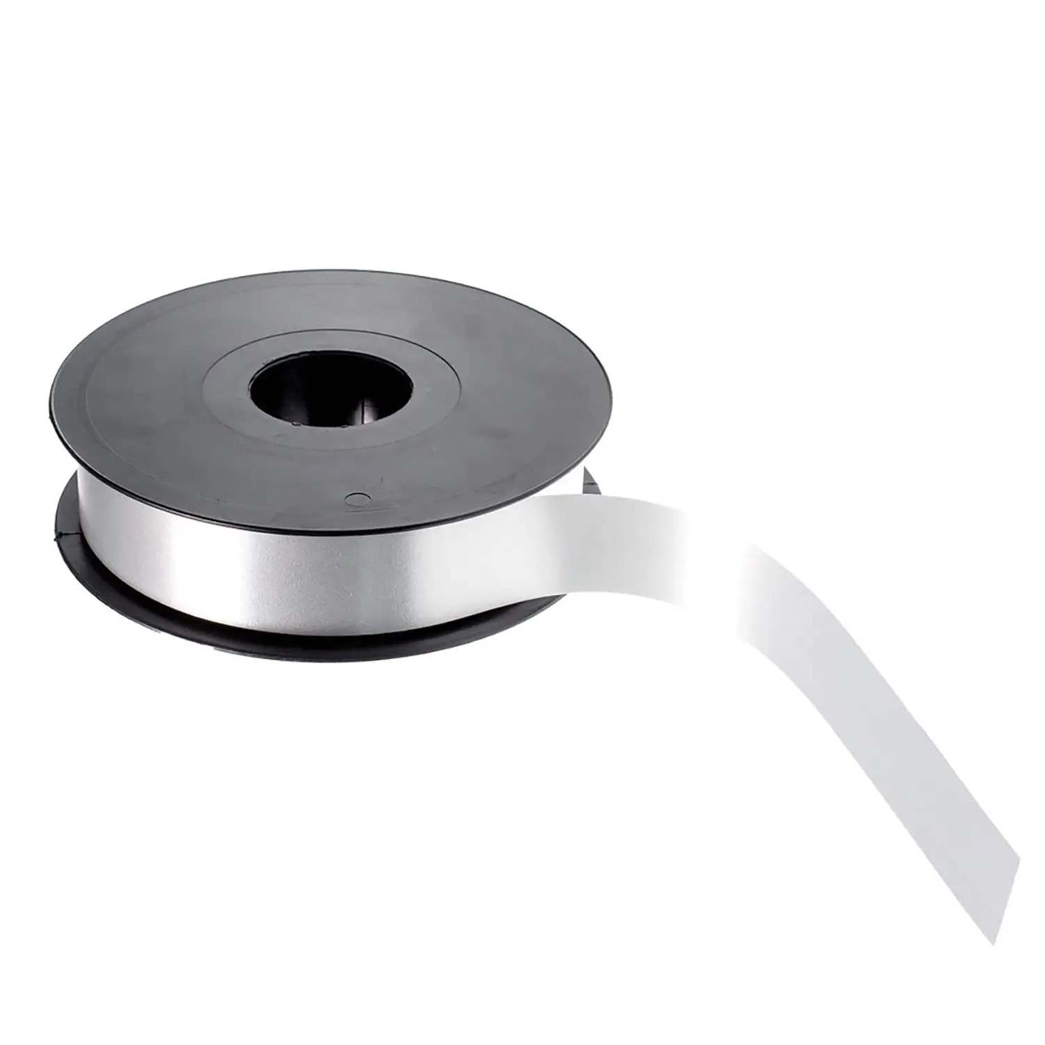 Nastro Regalo Argento – 31 mm x 100 Yard, Polipropilene Arricciabile - Applicazioni e decori
