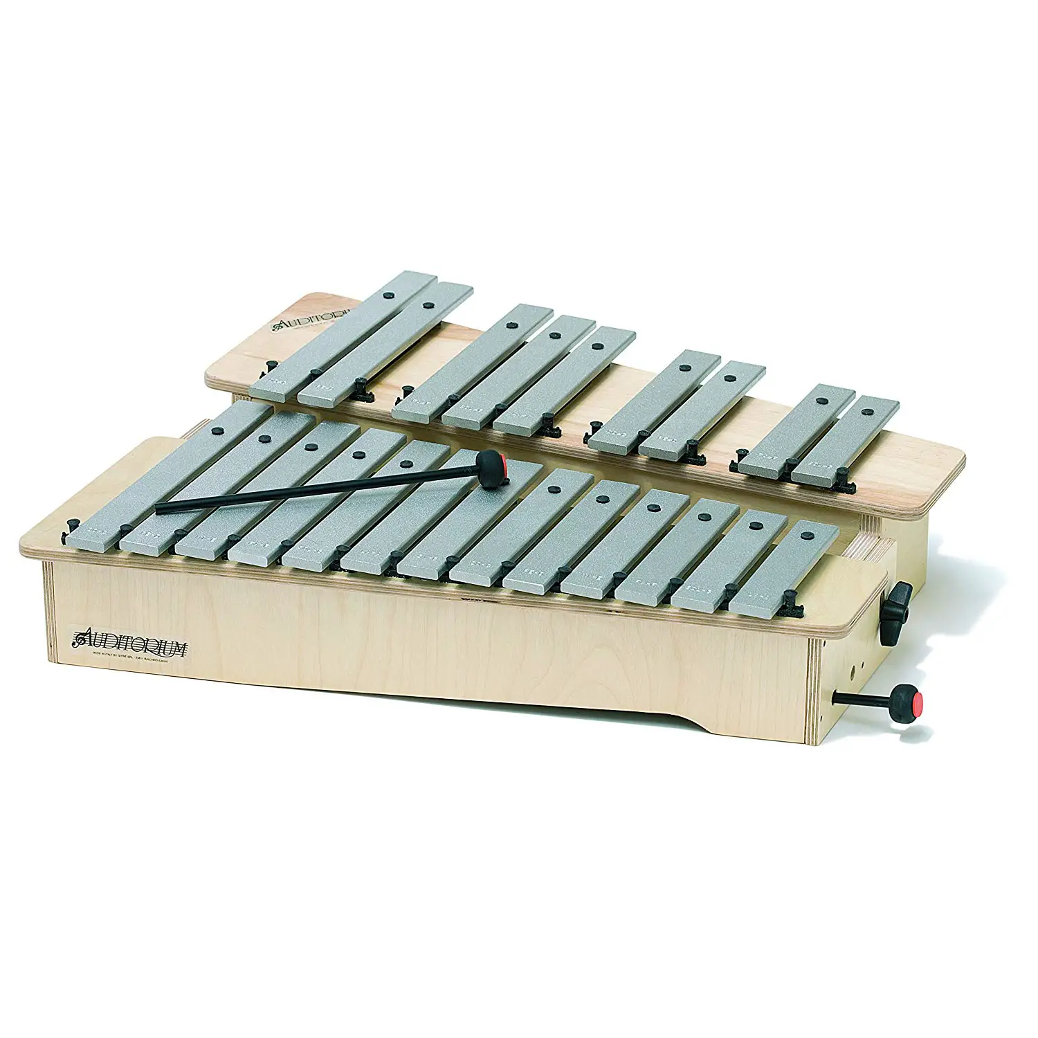 Metallofono Diatonico + Cromatico Soprano – 22 Piastre da DO3 a LA4 - Educazione musicale
