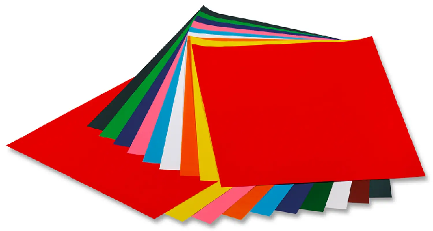 Carta Collage Rasata - Album 50 Fogli 50x70 cm - Colori Assortiti - Carta e cartoncino