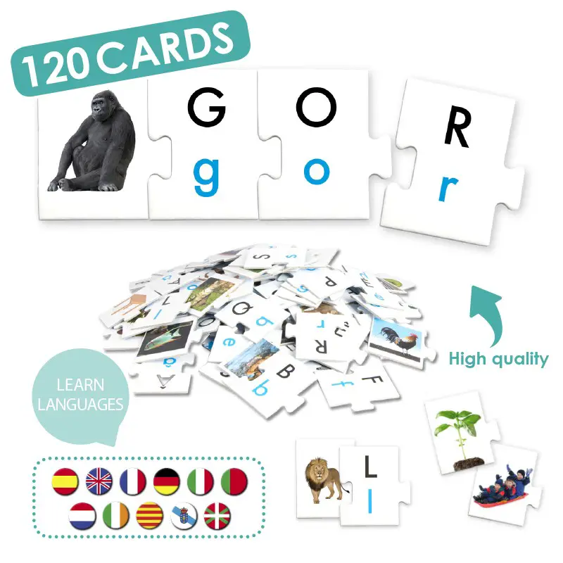 Immagini e Parole – Gioco Educativo per Prelettura e Prescrittura - Linguaggio