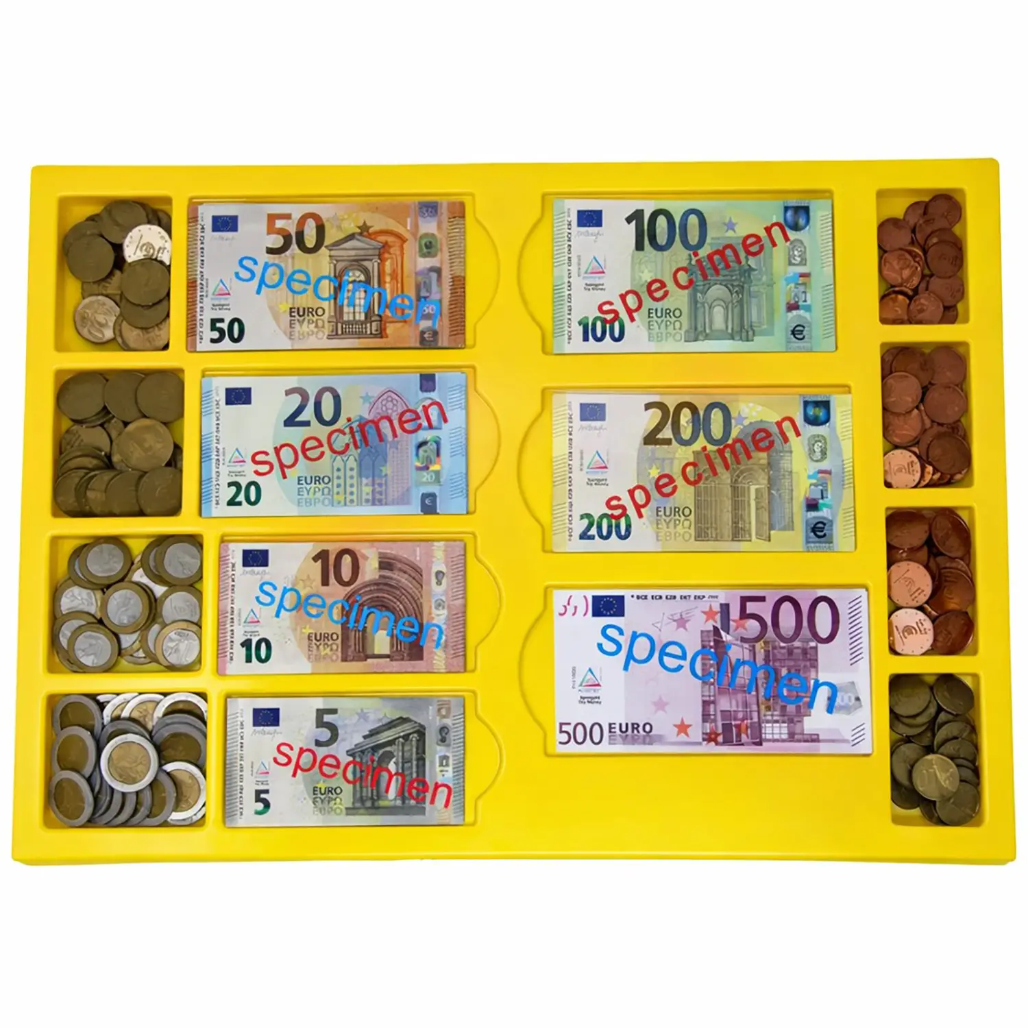 Euro per Contare con Vassoio - Classificazione e matematica