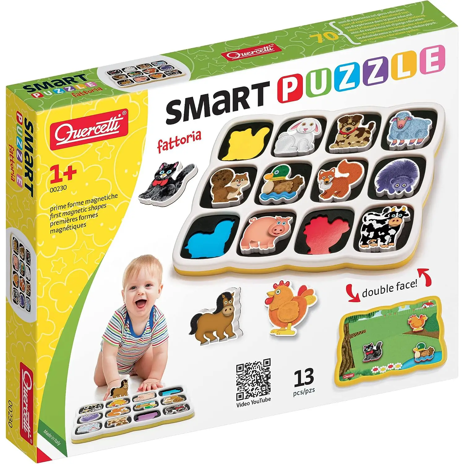 Smart Puzzle Fattoria, Prime Forme Magnetiche - costruzioni magnetiche