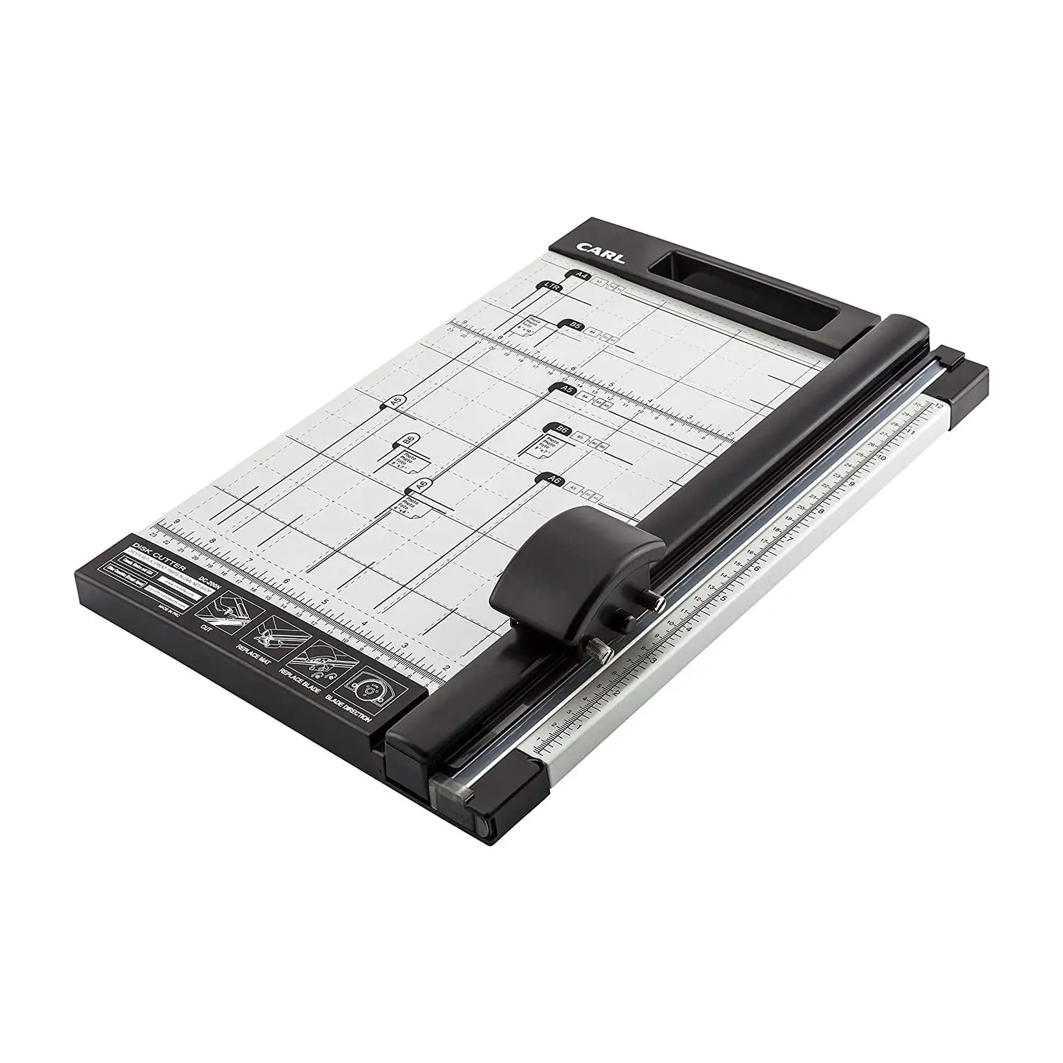 Taglierina a Lama Rotante Carl DC 200 – Precisione e Versatilità Professionale - Forbici Cutter Taglierine