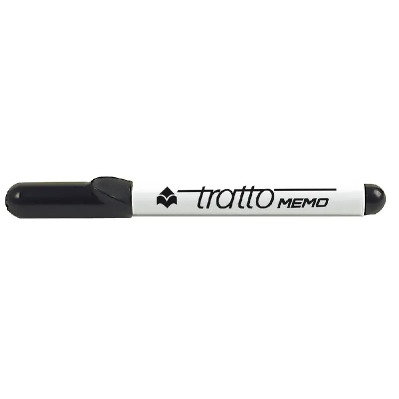 Marker Tratto Memo Medio FILA – Colore Nero - penne pennarelli ufficio