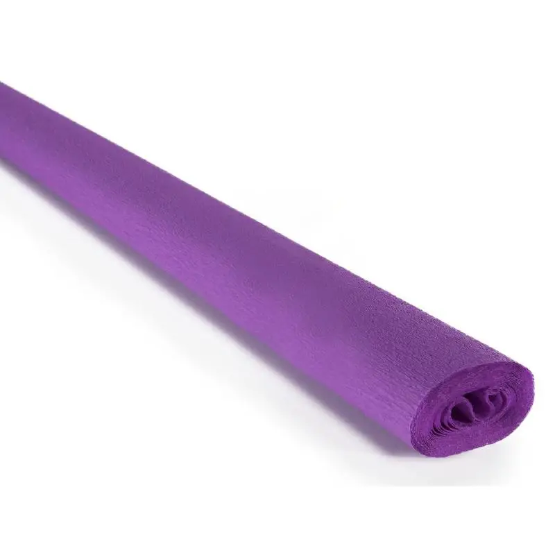 Carta Crespa Premium Extra Viola – Rotolo 50 cm x 2,5 m, 60 g/m² - Carta e cartoncino