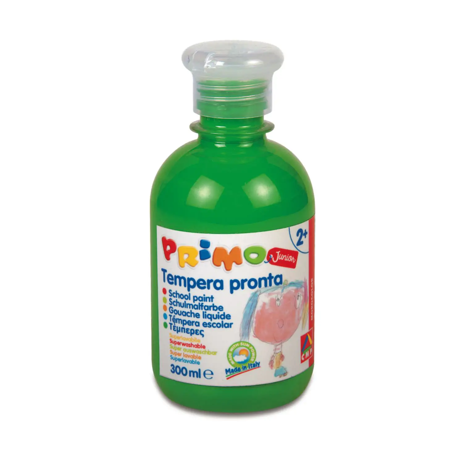 Tempera Pronta Primo Junior Verde - Tempere