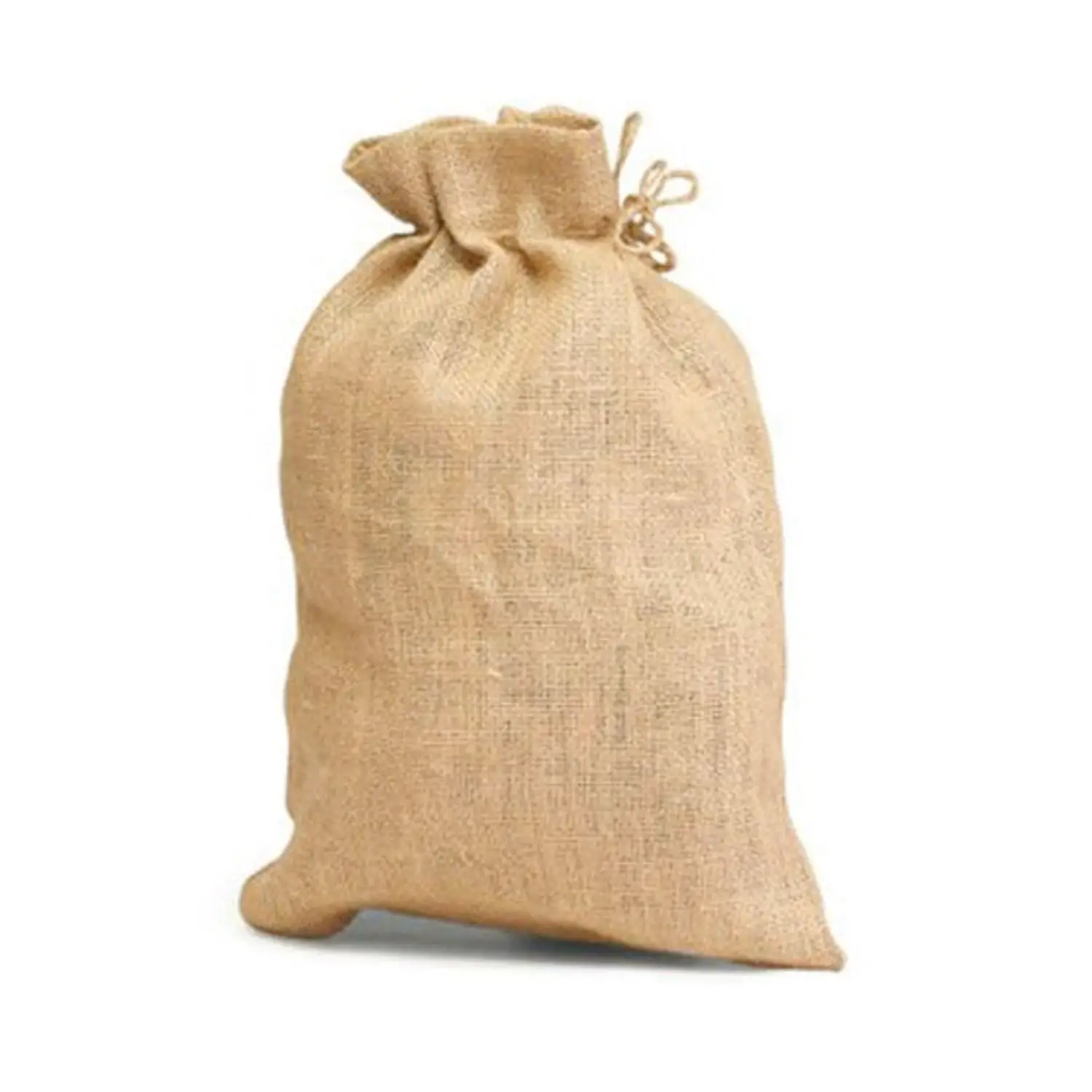 Sacchetti in Juta Naturale da Decorare – 9x12 cm - Tessuti e stoffe