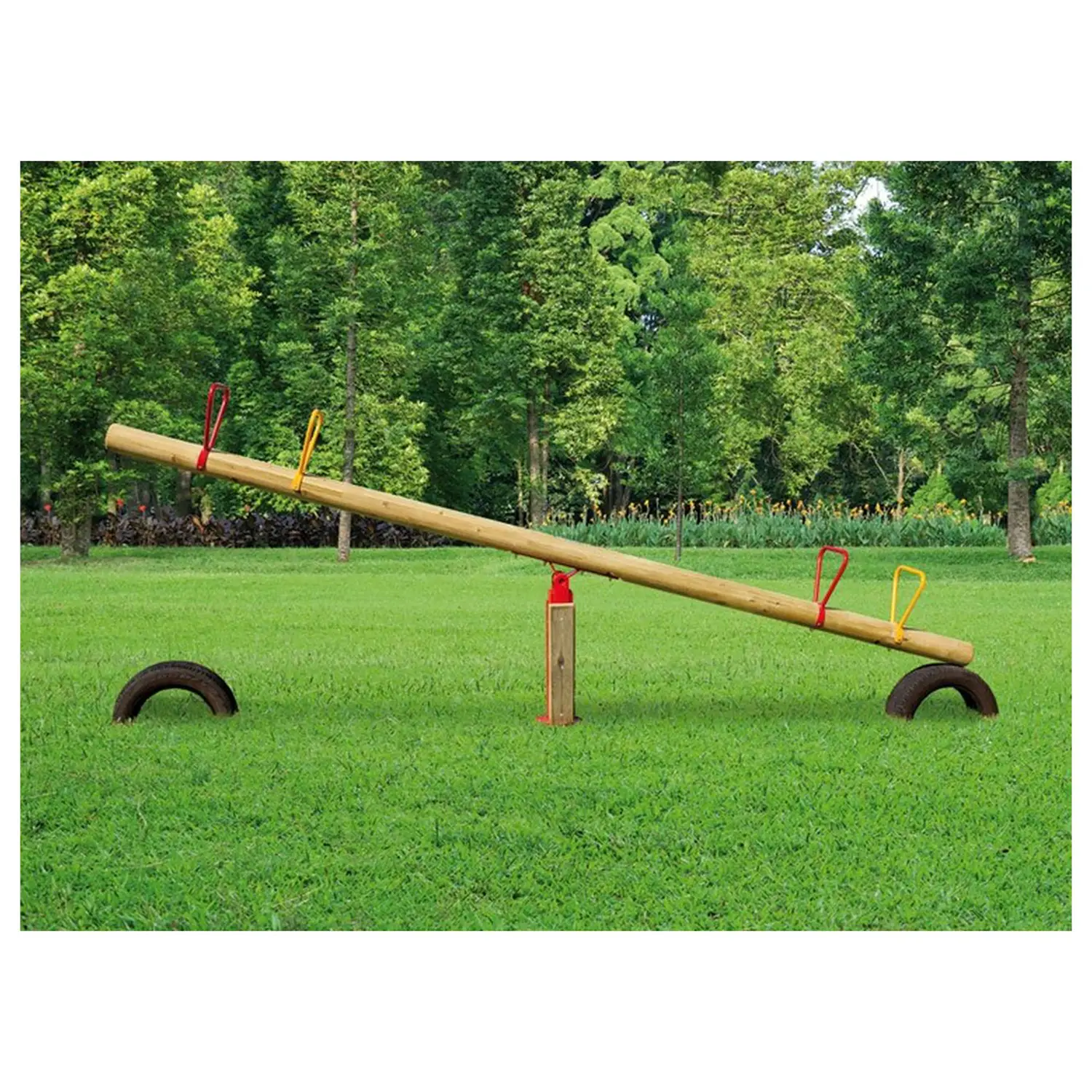 Bilico Legno 2 Posti Su Cuscinetti - Palestrine