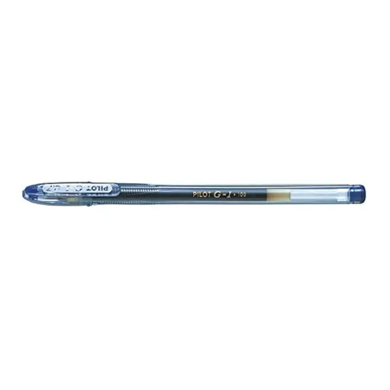 Penna a Sfera Gel Pilot G1 0,7 mm Blu – Punta Fine e Inchiostro Resistente - penne pennarelli ufficio