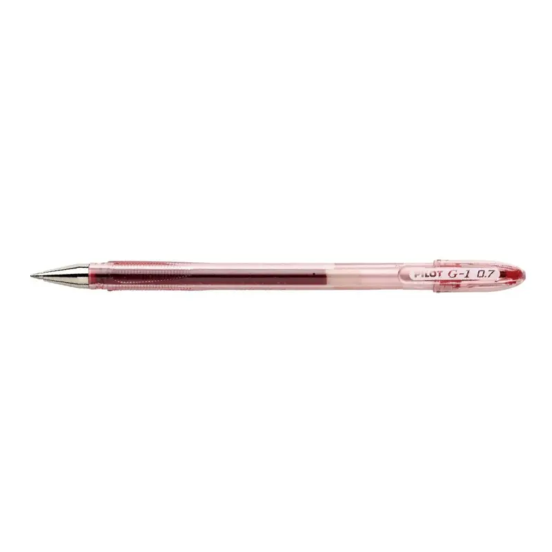 Penna a Sfera Pilot G1 0,7 mm. Rosso - penne pennarelli ufficio