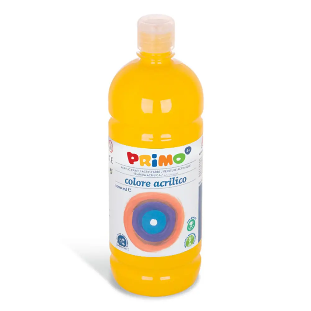 Tempera Acrilica Primo ml. 1000 Giallo - Tempere