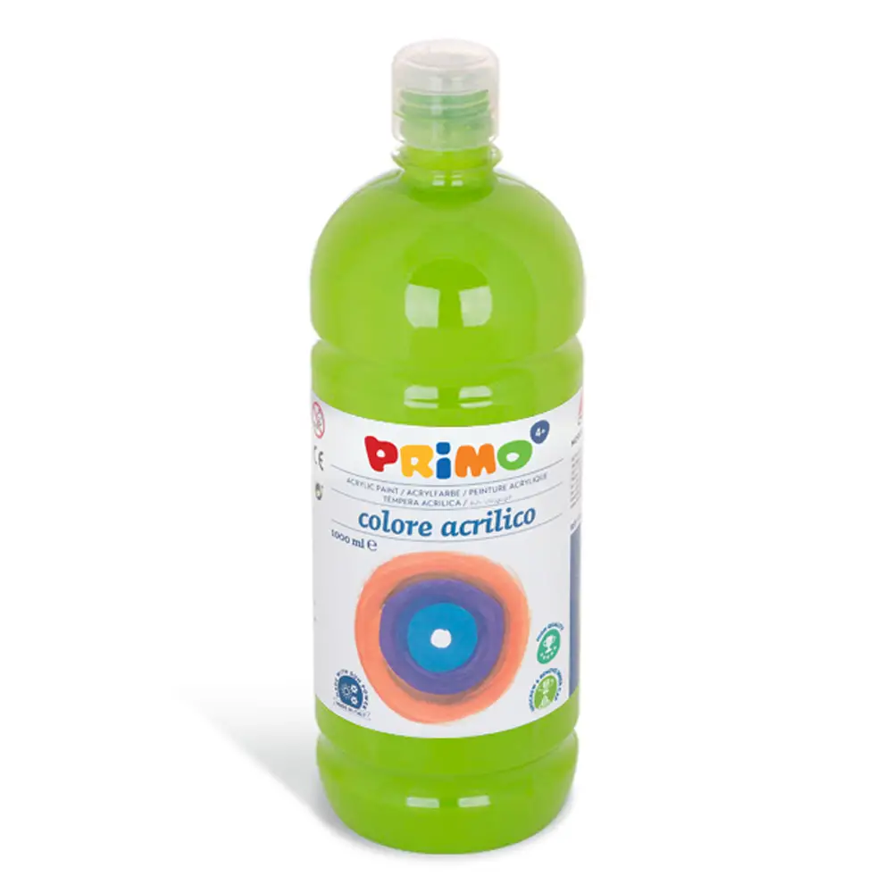 Tempera Acrilica Primo ml. 1000 Verde Chiaro - Tempere