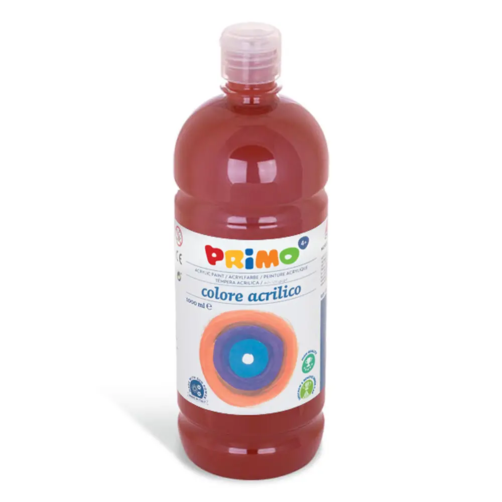 Tempera Acrilica Primo ml. 1000 Marrone - Tempere