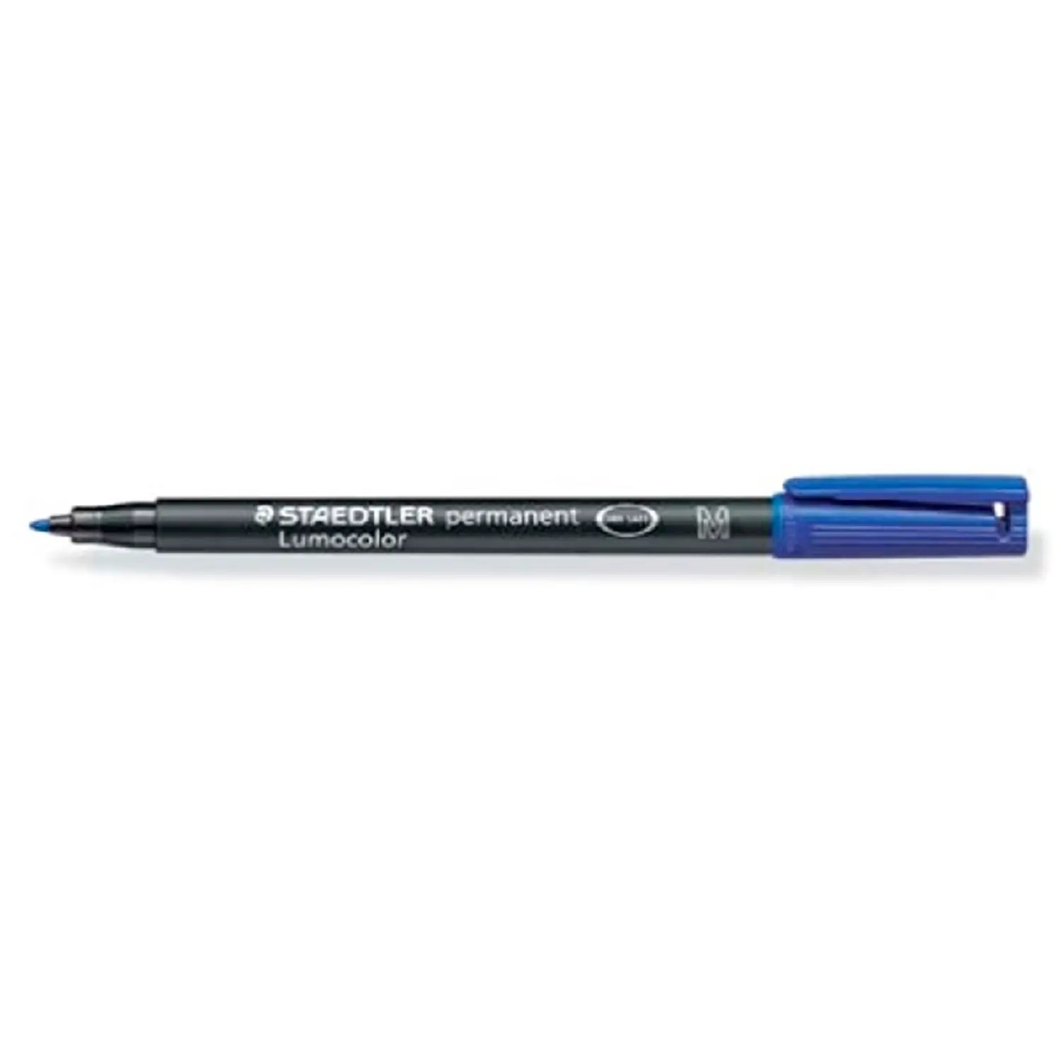 Pennarello Permanente Lumocolor Staedtler - Punta Media Blu - penne pennarelli ufficio