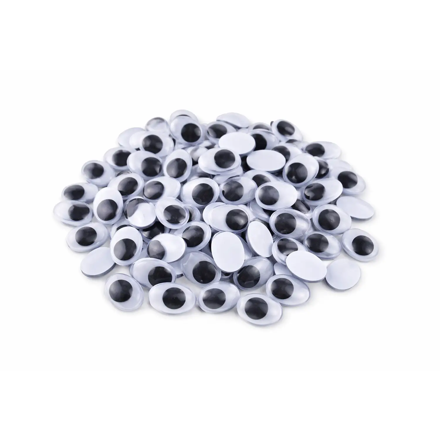 Occhi Mobili Ovali 15x31mm. 100Pezzi - Applicazioni e decori