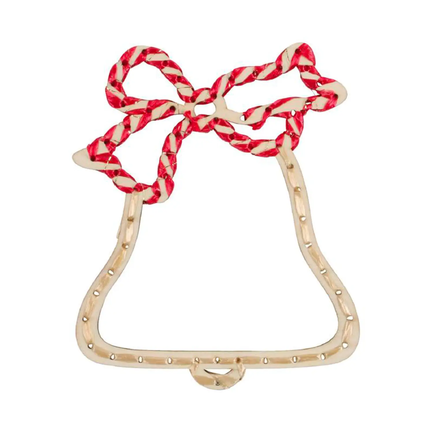 Campana in Legno da Intrecciare – 15 cm - Soggetti in legno