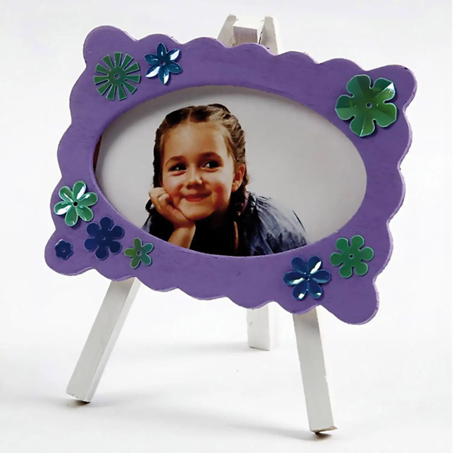 Cornicette in Legno su Cavalletto – 13 x 11,5 cm – Set 10 Pezzi - Soggetti in legno