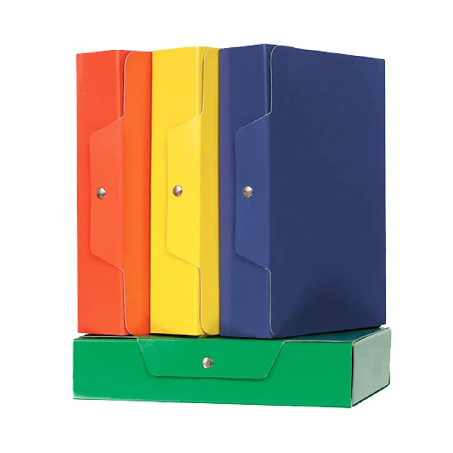 Cartella Progetto Presspan con Bottone – Dorso 6 cm, Formato 25x35 cm - Archiviazione