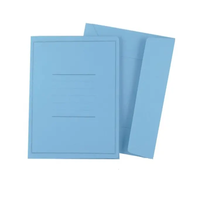 Cartella Pannosa 3 Lembi Azzurro - Archiviazione