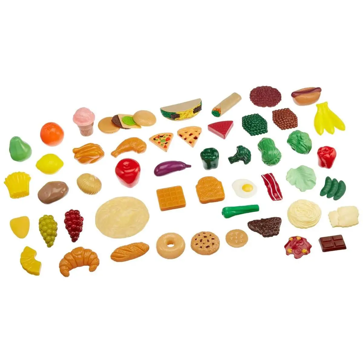 Grande Assortimento Alimenti – 101 Pezzi - Alimenti, mercatini, stoviglie