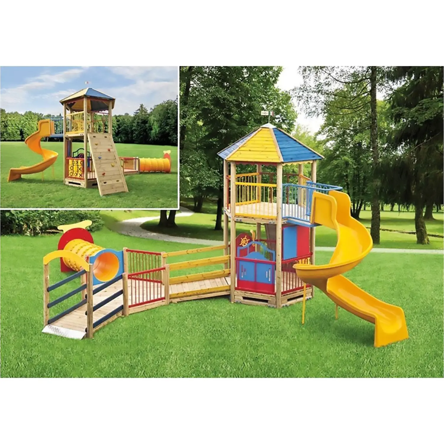 Fortino Arcobaleno - Playgrounds e giostre