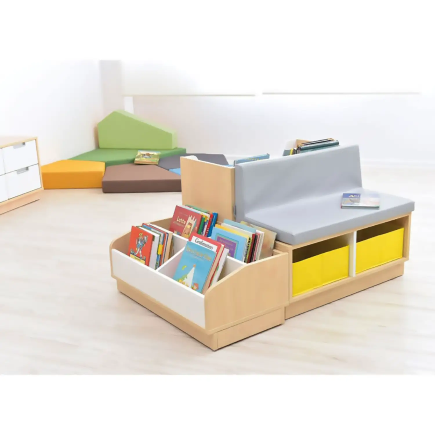 Grande Isola della Lettura Quadro – Arredo per Scuola dell’Infanzia - Librerie e zone lettura