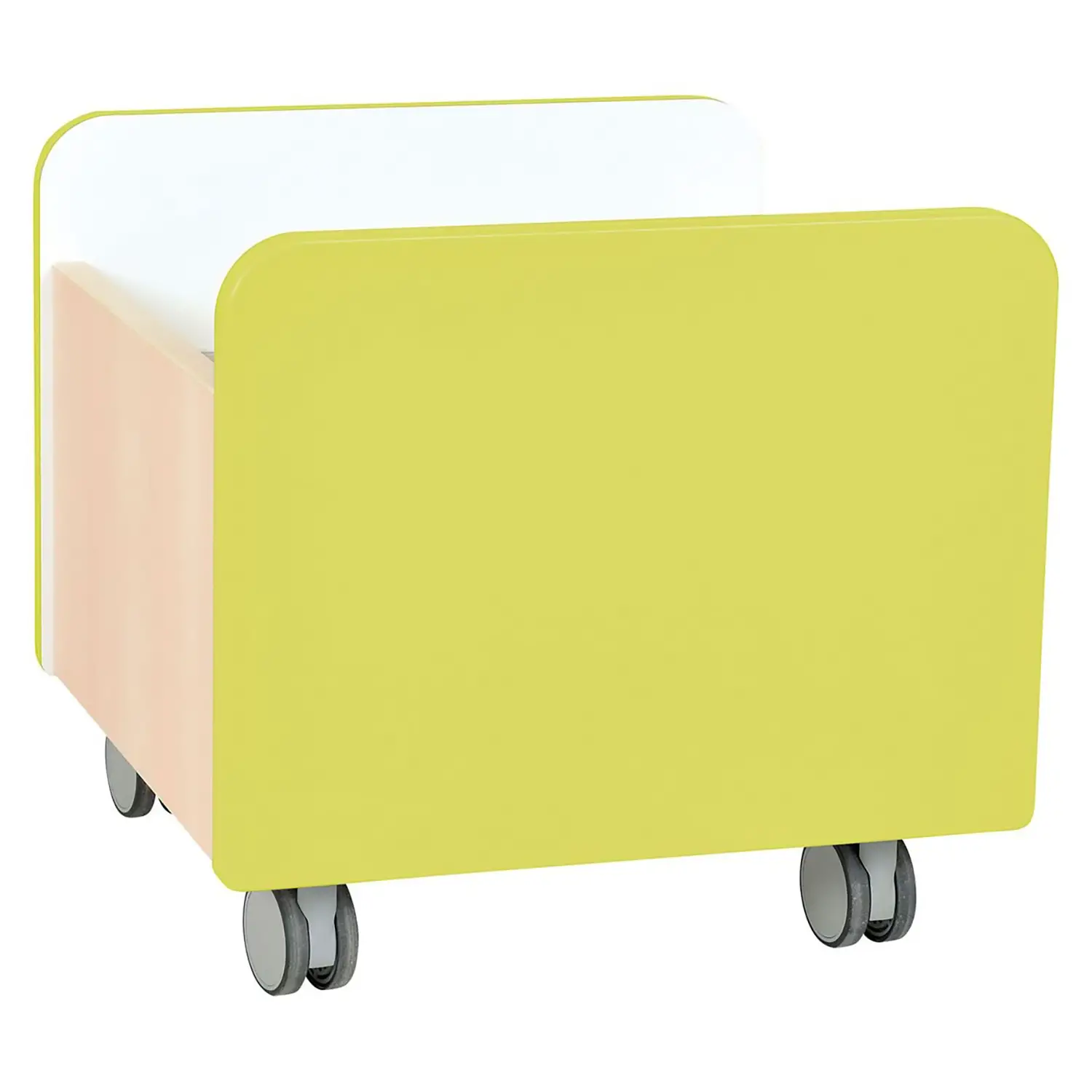 Carrello Medio Quadro Lime – Arredo per Scuola e Spazi Educativi - Librerie e zone lettura
