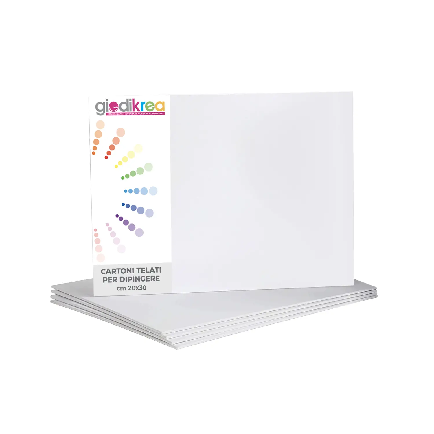 Cartone Telato per Pittura 20x30 cm - Supporto Artistico di Alta Qualità - Carta e cartoncino
