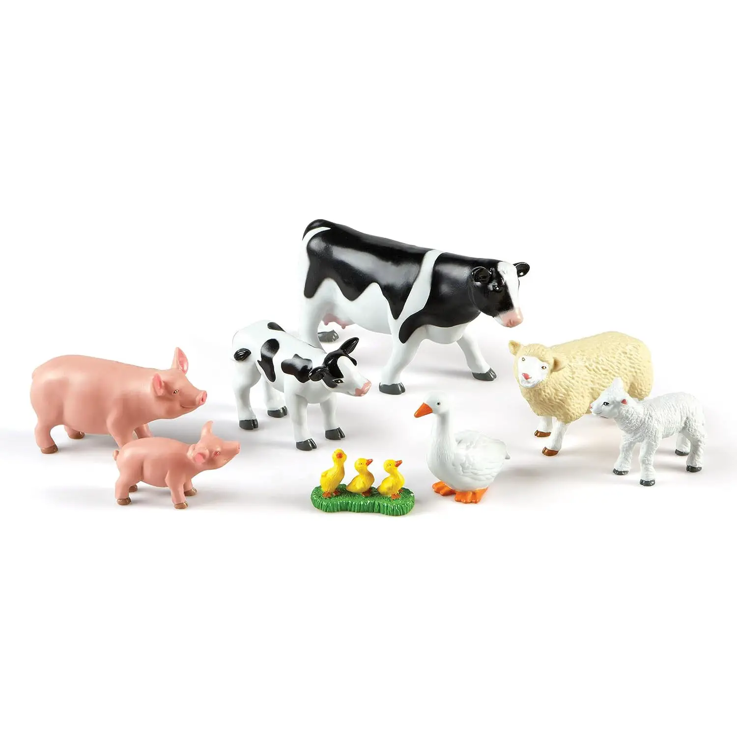 Animali e Cuccioli della Fattoria 8 pezzi - Animali