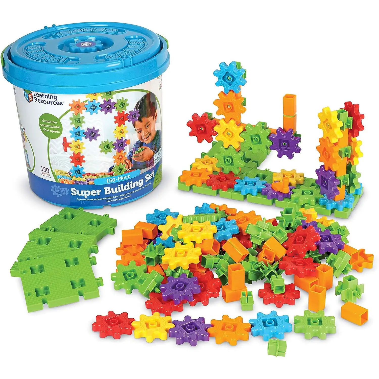 Costruzioni Assali e Ingranaggi Grande Set 150 Elementi - Costruzioni in plastica