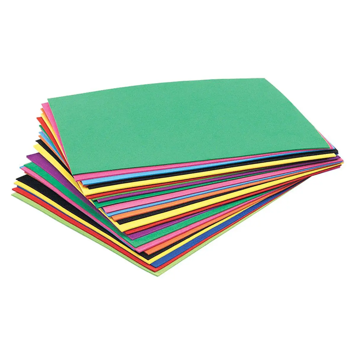 Set 30 Fogli EVA Spumella 30×40 cm – 10 Colori Assortiti, Spessore 2 mm* - Applicazioni e decori