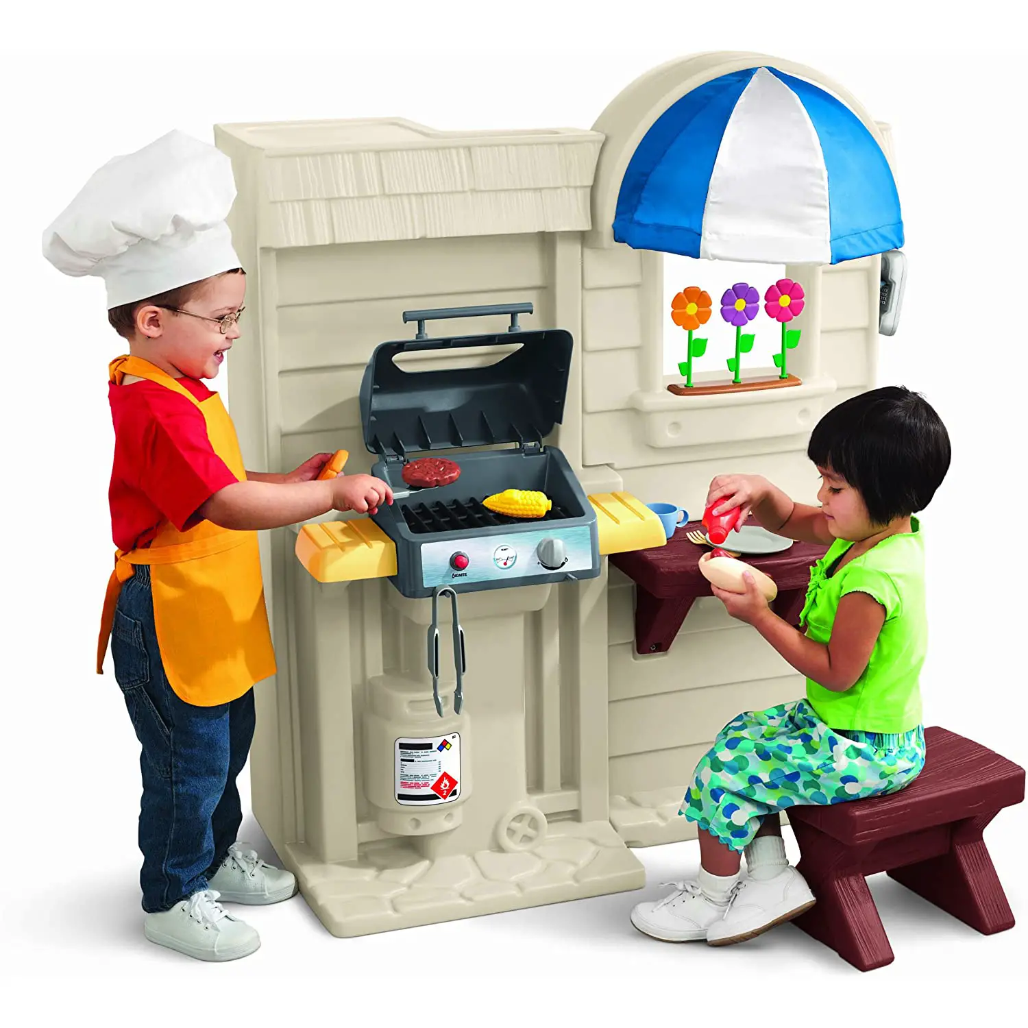 Indoor/Outdoor Cook 'N Grill Kitchen - Cucine e gioco simbolico