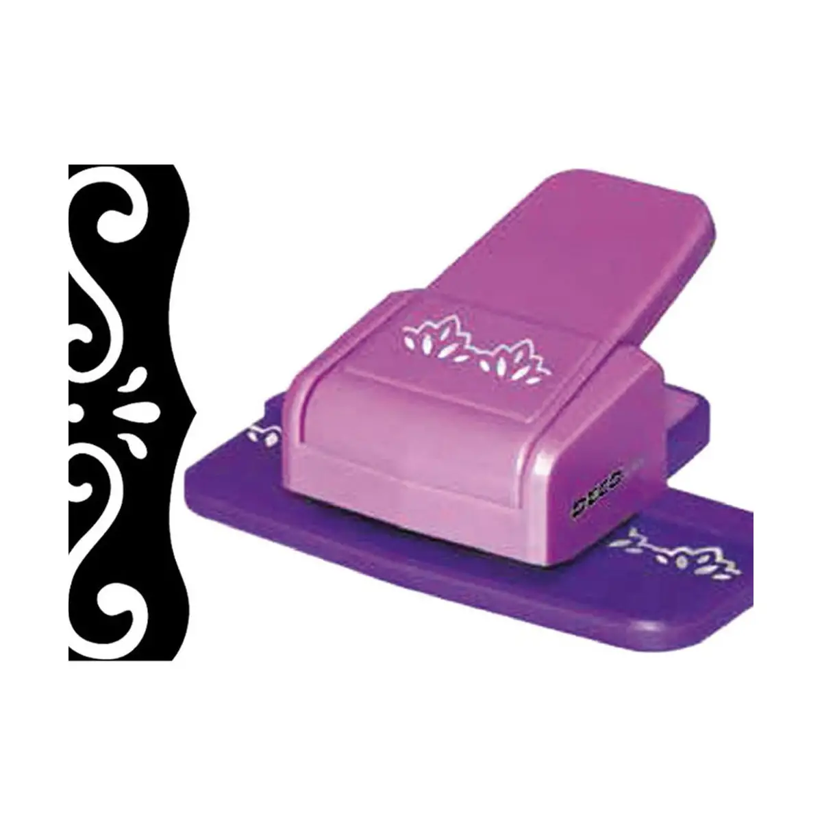 Fustella per Bordi Maxi – Rococò 45x14 mm - Embossing e fustelle