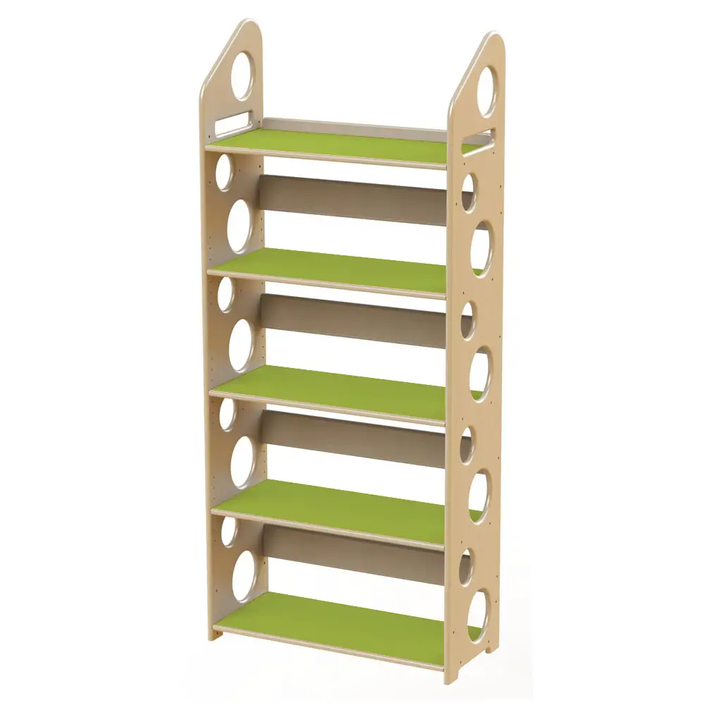 Modulo Libreria Alta cm 168 - Verde - Librerie e zone lettura