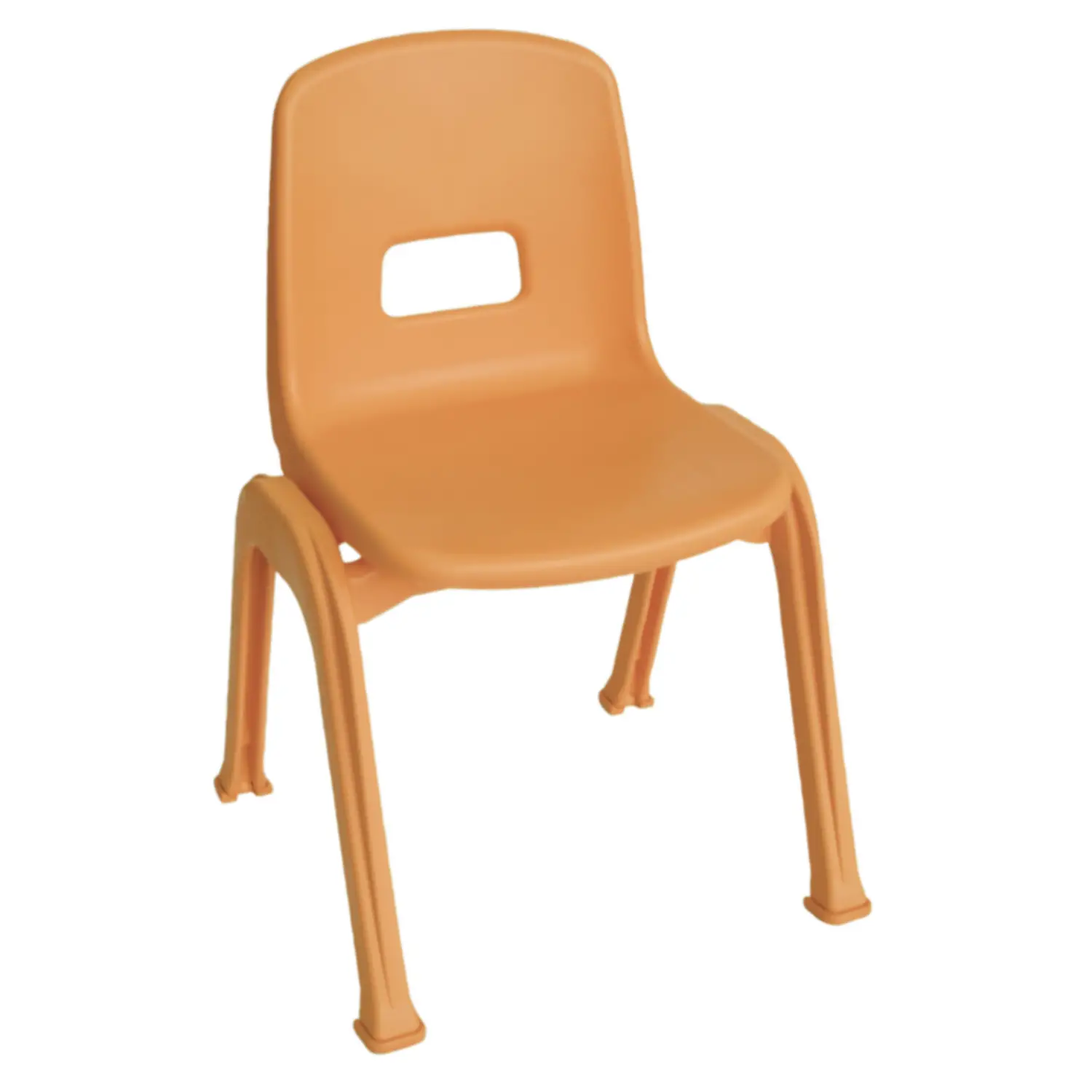 Sedia per la Scuola dell’Infanzia Iride - Misura 2 - Arancio - Sedie in plastica