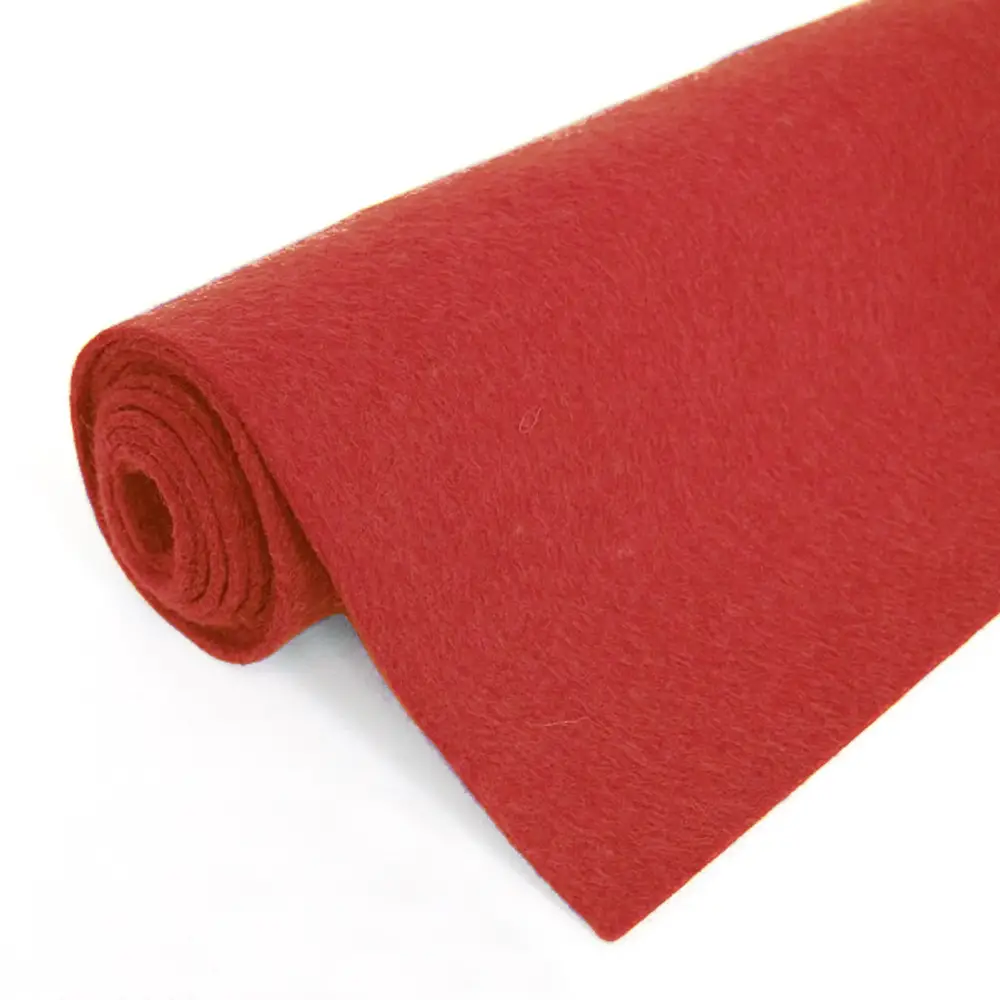Feltro Morbido Rosso – Foglio 60x90 cm per Progetti Creativi - Tessuti e stoffe