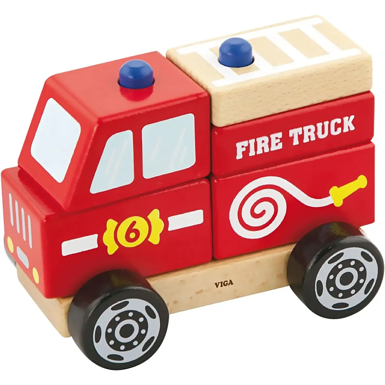 Camion Pompieri Scomponibile, 8 blocchi - Primi giochi