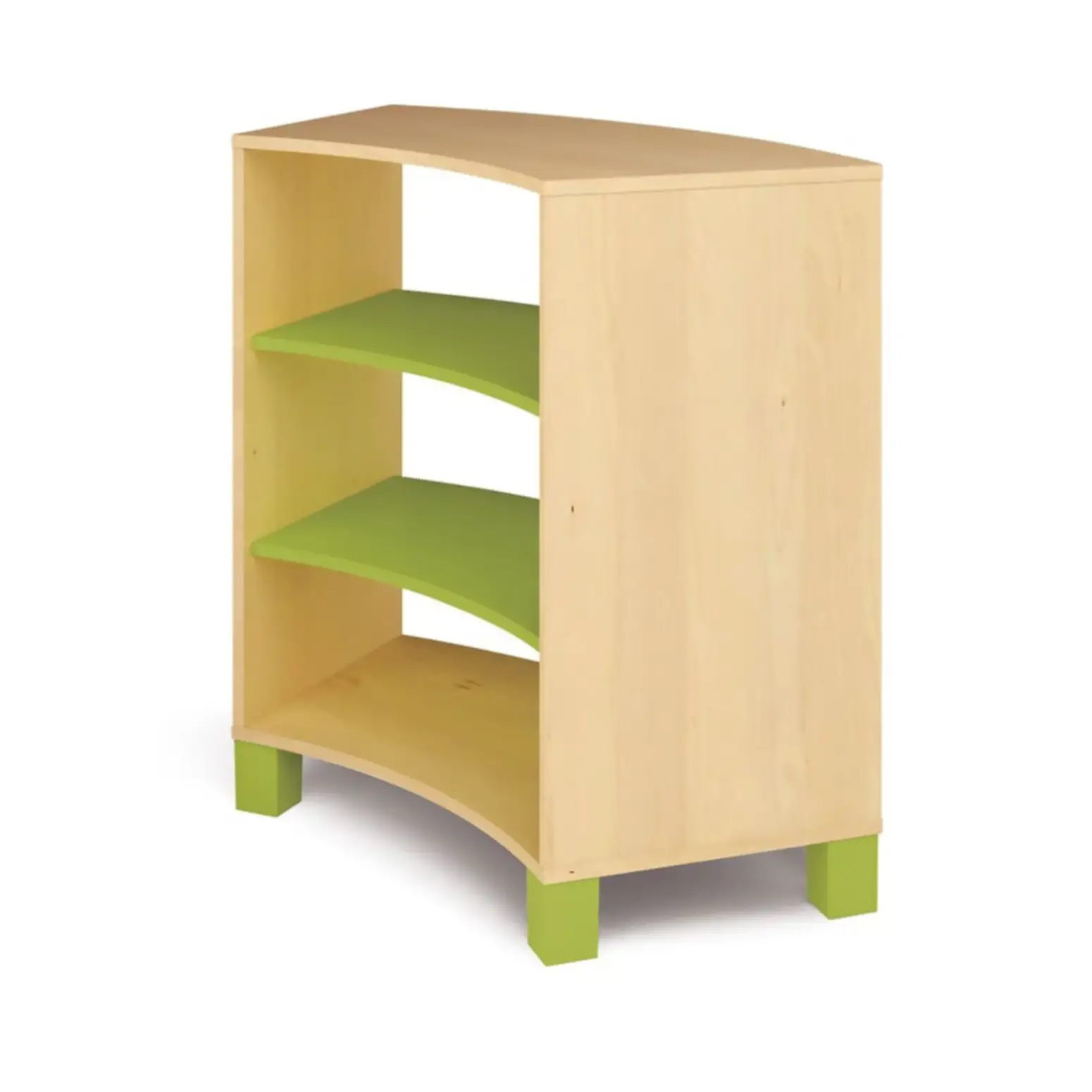 Mobile Divisorio Nova Verde per Ambienti Scolastici, H 94 CM. - Arredo Nido e Infanzia