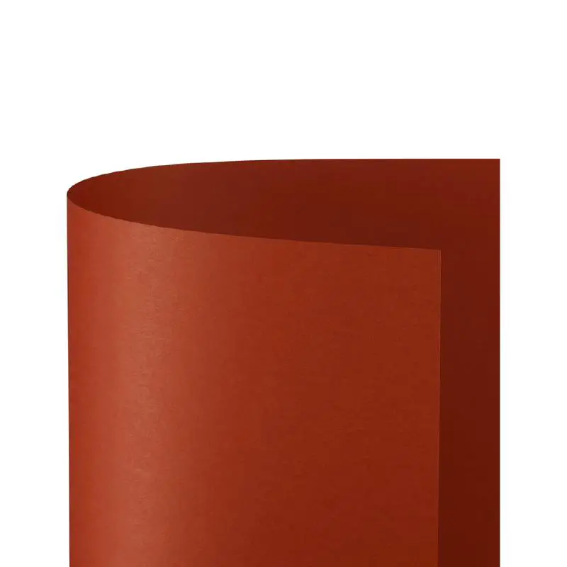 Cartoncino Bristol Liscio 200 gr - 10 Fogli 70x100 cm - Scarlatto - Carta e cartoncino
